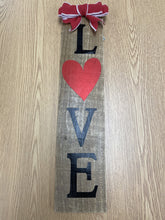 Load image into Gallery viewer, 2 Sided Luck / Love Sign
